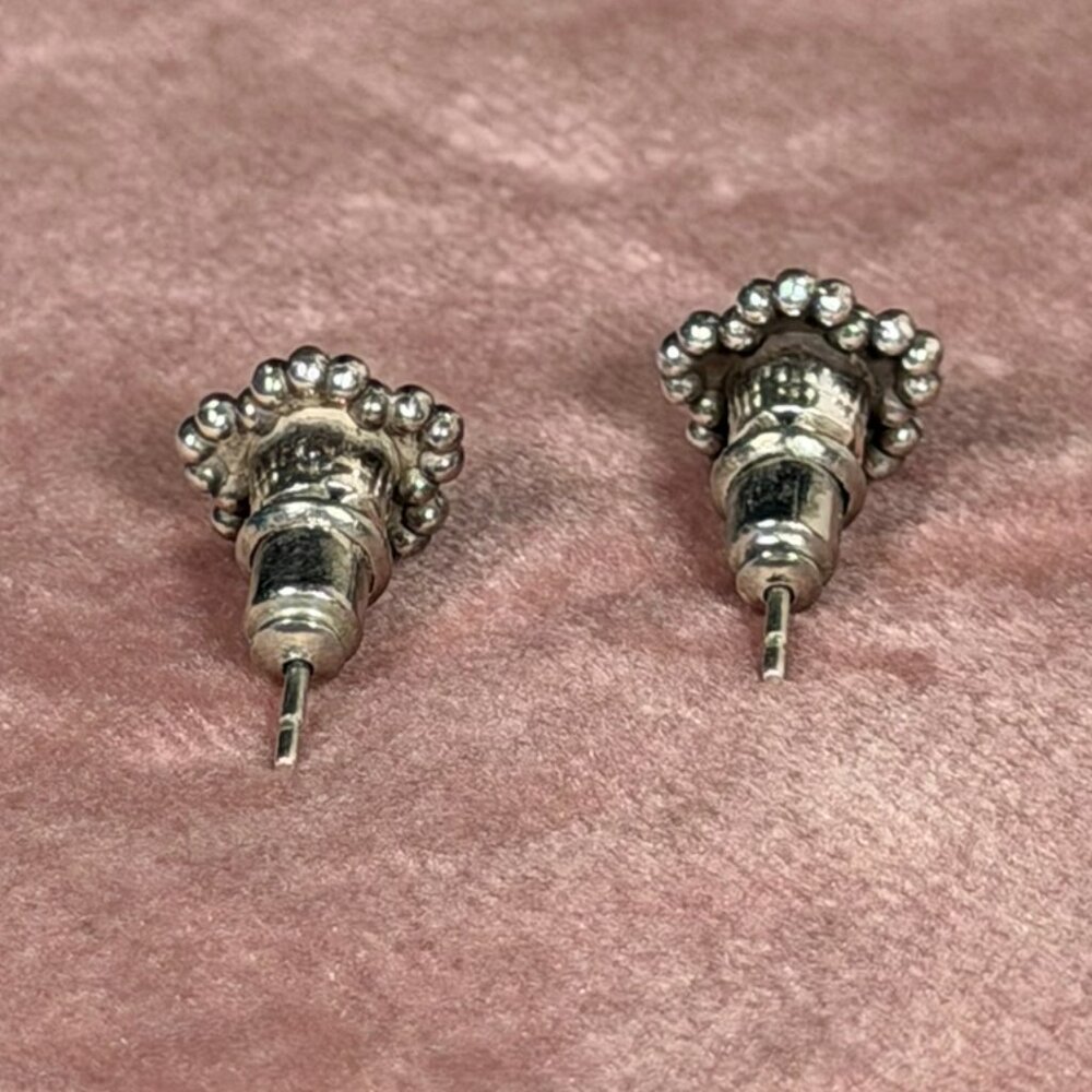 Brighton Star Crystal Stud Earrings — Silver Sparkle Celestial Charm - Picture 7 of 7